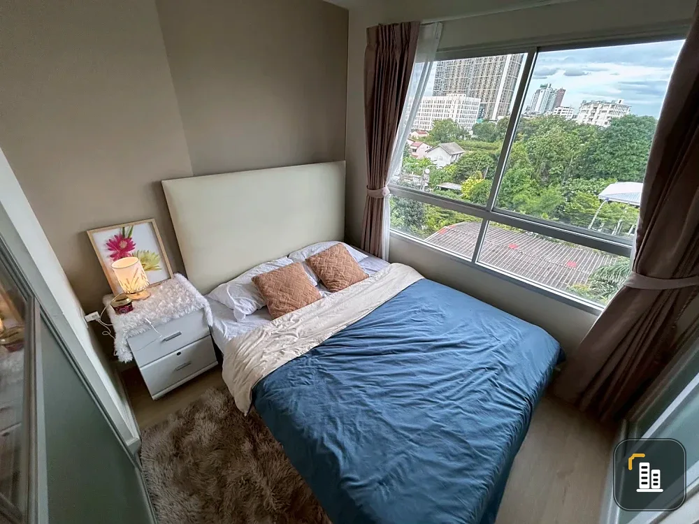 For rent: Lumpini Ville Sukhumvit 76 – Bearing Station, 5th floor, beautiful room, fully furnished. Book now!