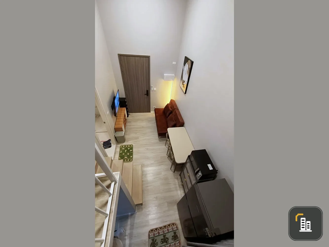 For rent: Landmark @Grand Station, double-volume unit (giving the feeling of being on approximately the 20th floor). Just bring your belongings and mo