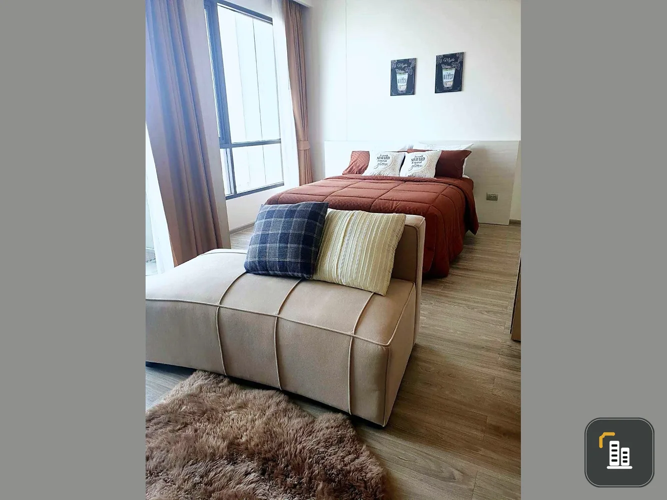 Aeras Condo for rent. Beautifully decorated unit with full furnishings in a great location. Just bring your suitcase and move in!