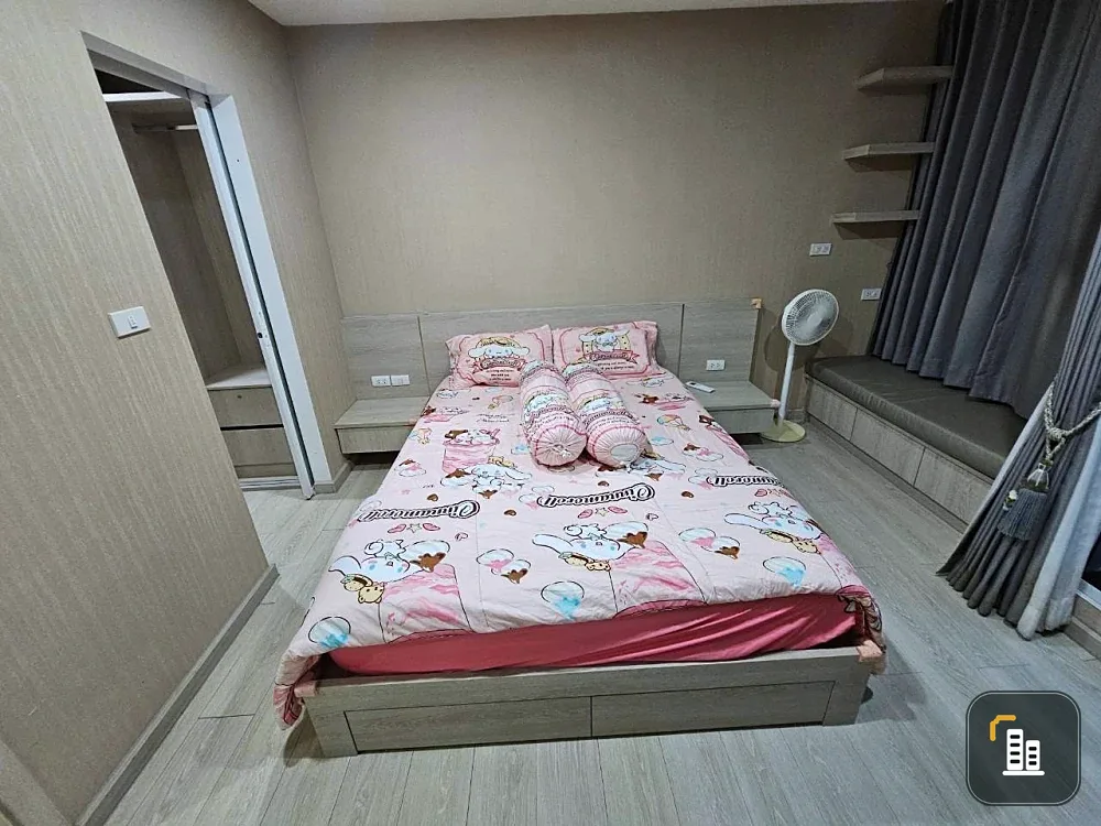 For rent sell: The Elegant Ladprao 1, 1 bedroom, 6th floor. High-quality built-in furniture. Don't miss out!