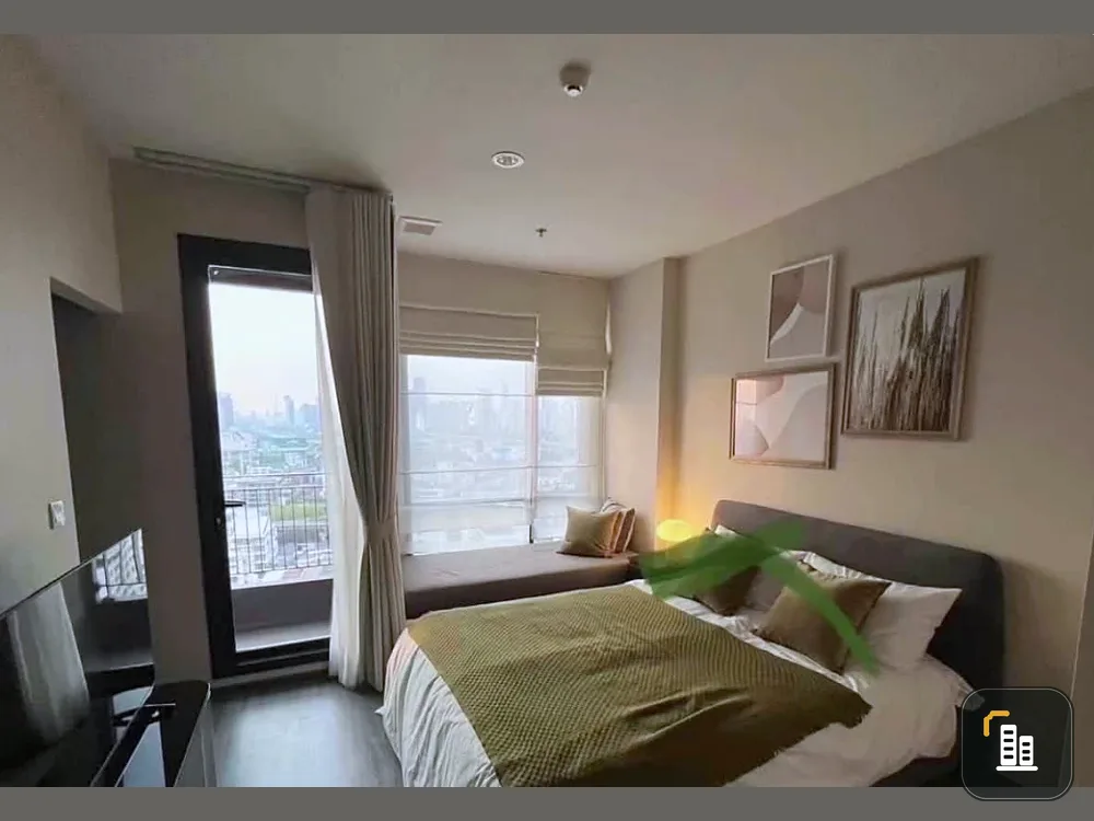 Condo for rent, Ideo mobi Rangnam, ready to move in, 21st floor, high floor with great view, full amenities. Book now, don't miss out!