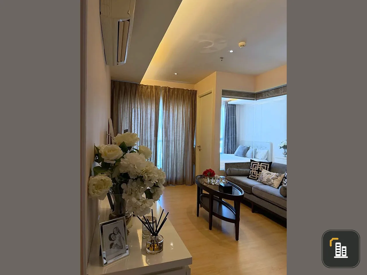 For sale or rent: H Condo Sukhumvit 43. Great view, good ventilation, no buildings blocking the view, no evening sun, the room stays cool. Book now!