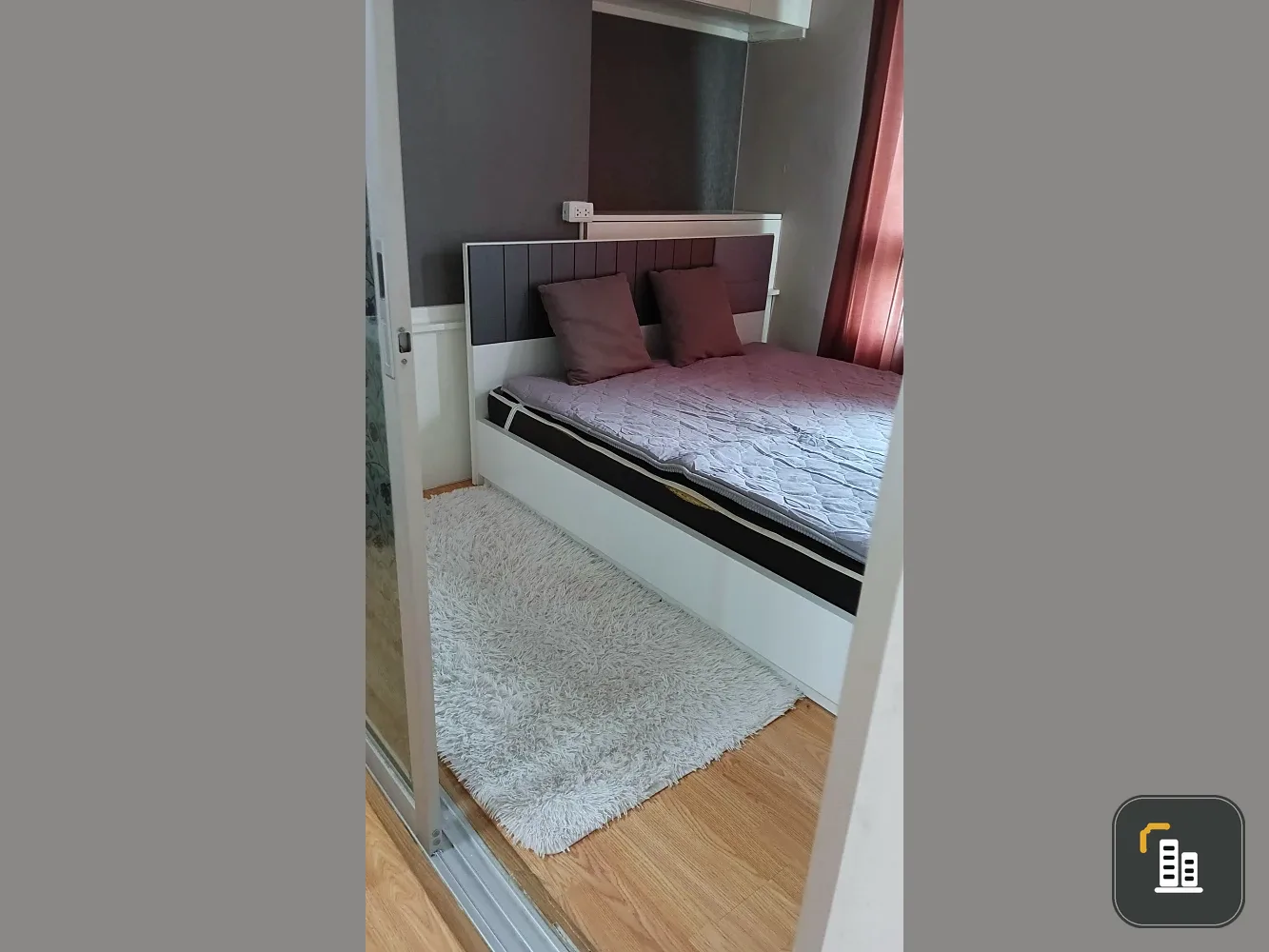 Selling a corner unit at The Trust Residence Pinklao, offering a quieter environment and complete amenities. Don't miss out!