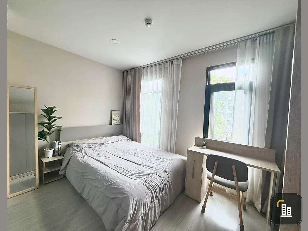 Selling Aspire Asoke - Ratchada, Building E, 3rd floor. Bright and comfortable room, very livable. Book quickly!