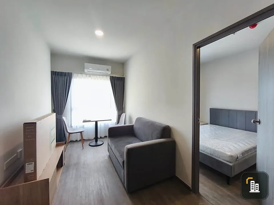 For rent: Rich Point @ BTS Wutthakat. High floor unit, fully furnished with appliances, ready to move in.