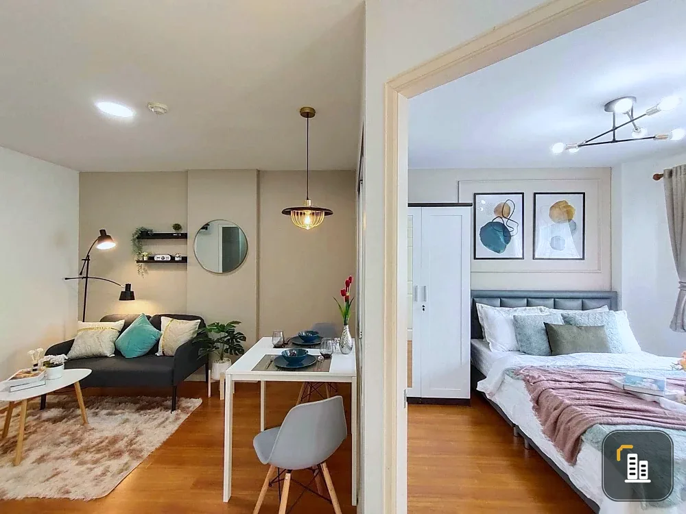 For rent: LUMPINI CONDOTOWN RAMINDRA - LAKSI, 1 bedroom, 1 bathroom, beautifully furnished and fully equipped. Just bring your suitcase and move in!