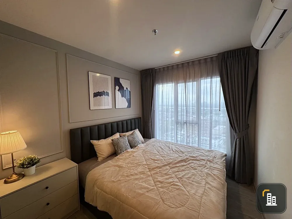 For rent: Regent Home Bangna, Building B, 16th floor, river view, fully furnished. Premium Bangna location. Don't miss out!