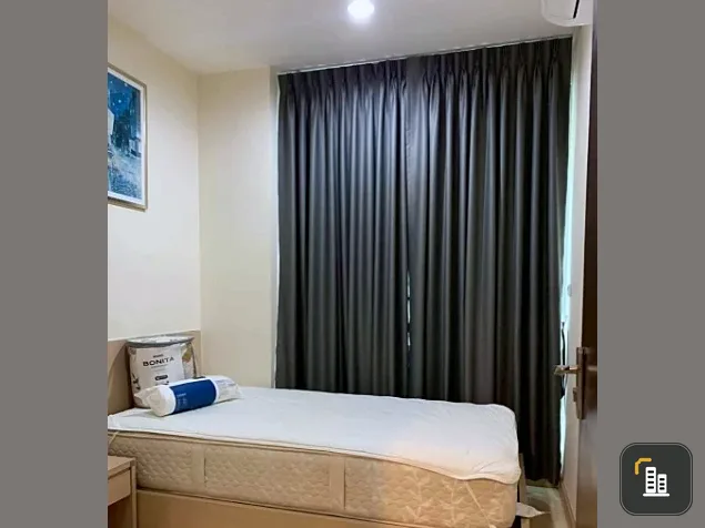 For rent: Rhythm Ratchada, 9th floor, corner unit, fully furnished, ready to move in. Book now!