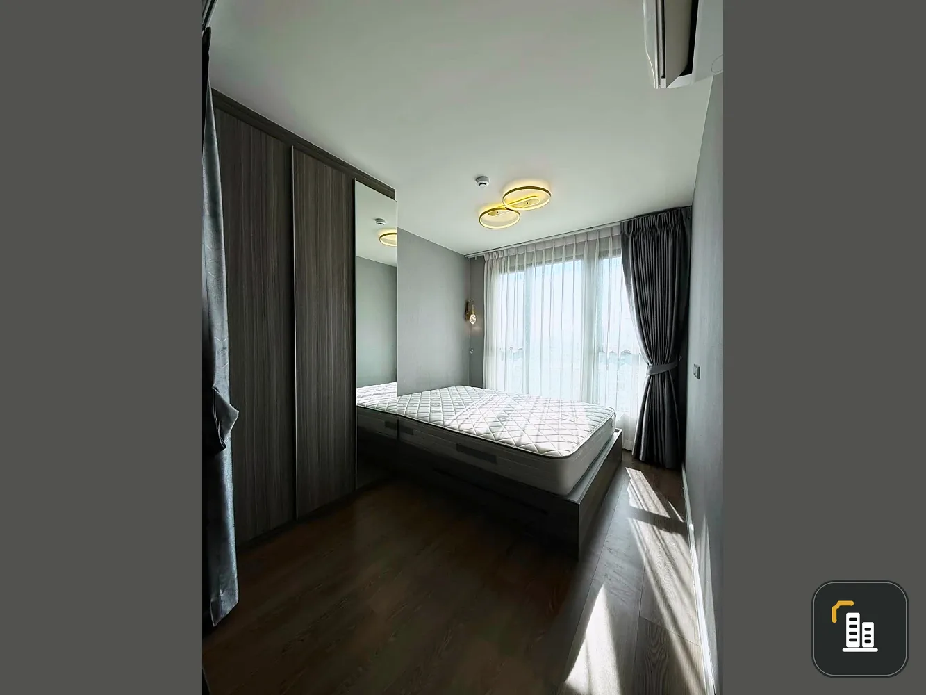 Selling The Origin Ramintra 83 Station, 8th floor, fully furnished, ready to move in. Book now!