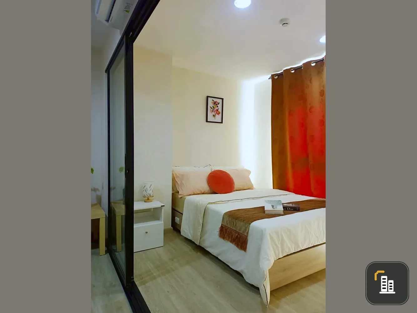 Condo for rent: The Excel Groove Lasalle 52, corner unit in Building A. Quiet, resort-like atmosphere, private, ready to move in.