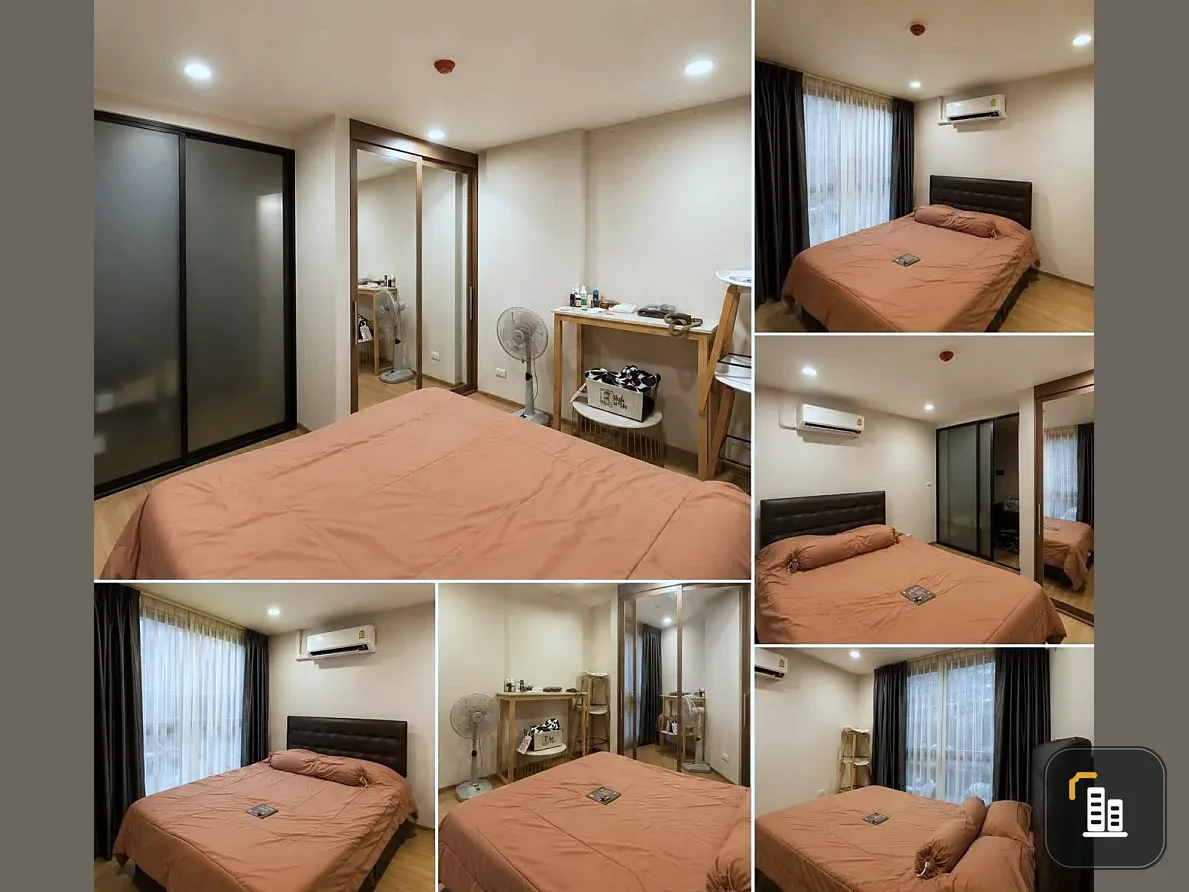 Bangkok Horizon Lite @Phet Kasem 48 Station Building B, Room size 29.7 sq.m. Fully furnished / Unfurnished