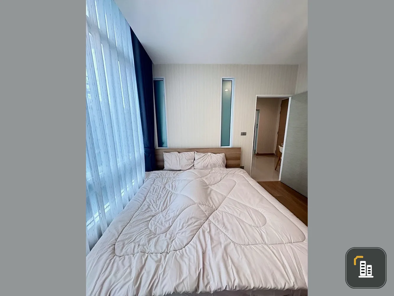 For rent: The Sky Sukhumvit, 6th floor, fully furnished, ready to move in. Book now! (Quickly!)
