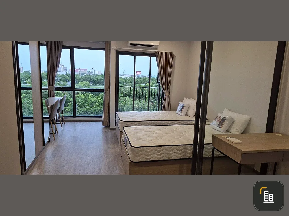 Condo for rent, Salaya One Residences. The unit is partitioned into separate, clearly defined zones. Great value! Don't miss out!