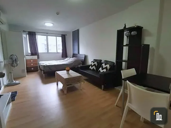 Selling D Condo Onnut-Suvarnabhumi, 5th floor unit, fully furnished, great location, pool view. Book now!