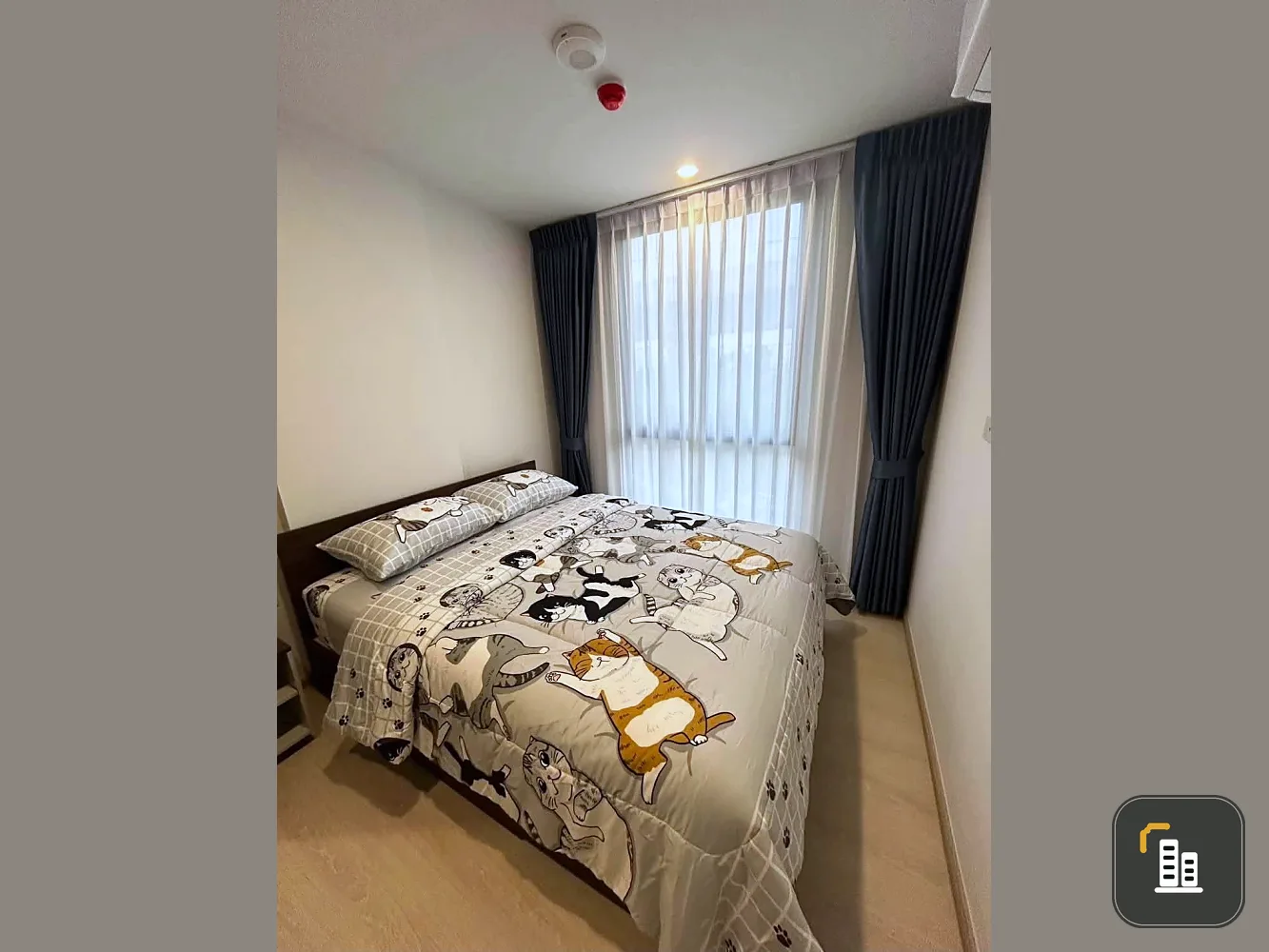 For rent: Nue Cross Khu Khot Station, 1 bedroom, 3rd floor, fully furnished. Just bring your suitcase and move in!
