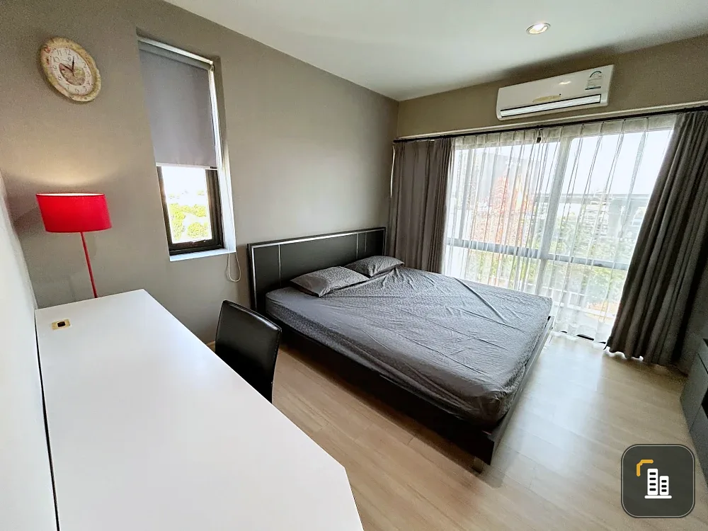 For sale or rent: The Teak Bangna, corner unit, quiet and less crowded, spacious living area. Book now!