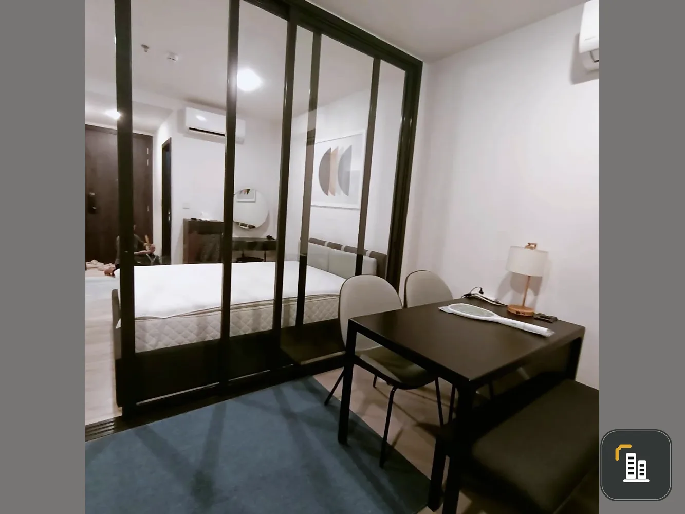 For rent: XT Huai Khwang, very high floor unit, fully furnished and ready to move in.