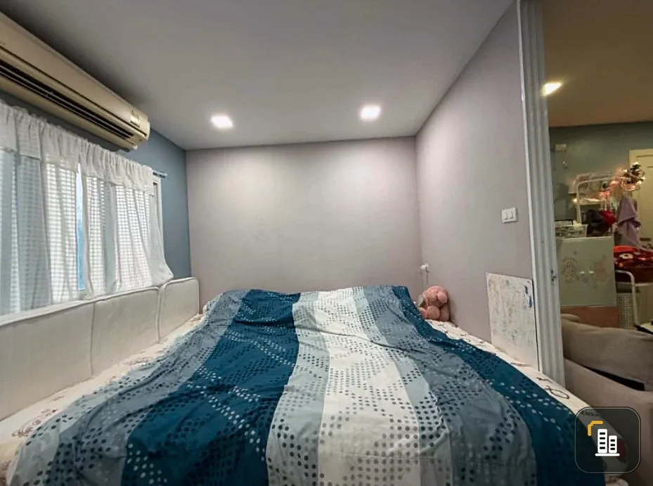 Selling The One Plus Srinakarin condo. This corner unit in the poolside area has direct access to the common facilities and offers a private swimming