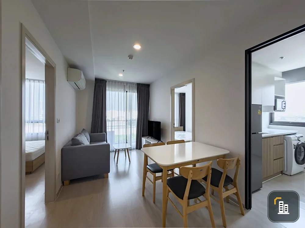 For rent: Nue Noble Chaengwattana, corner unit, very quiet and private. Comes with basic furniture from the project. Book now!