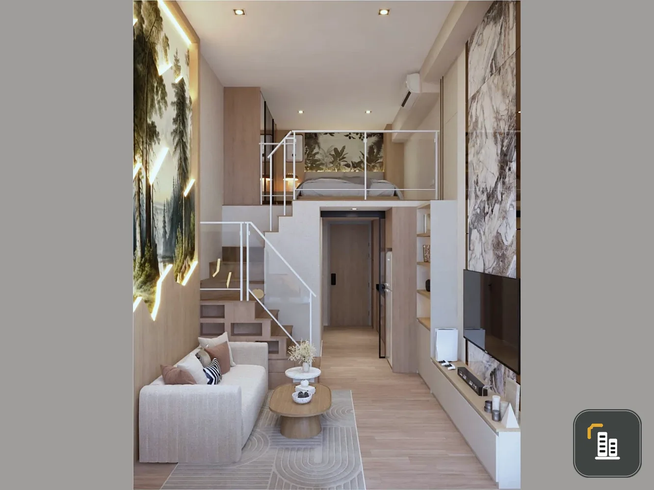Condo for rent at Landmark @MRTA Station. Fully furnished with built-in furniture throughout, ready to move in. All amenities included. Book now!