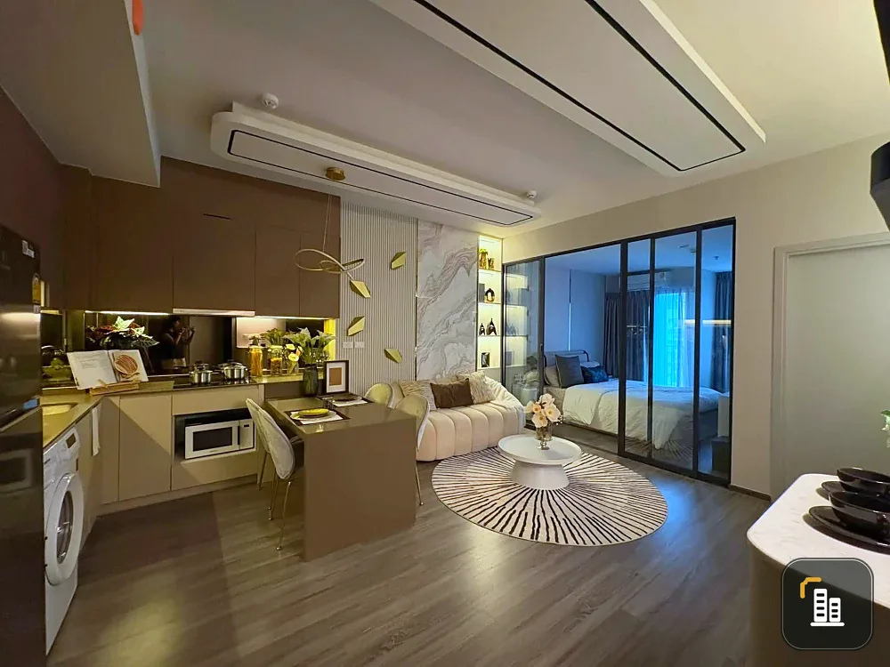 For rent: Ideo Chula Samyan. Spacious room with perfect functionality. Beautifully decorated and fully furnished, ready to move in.