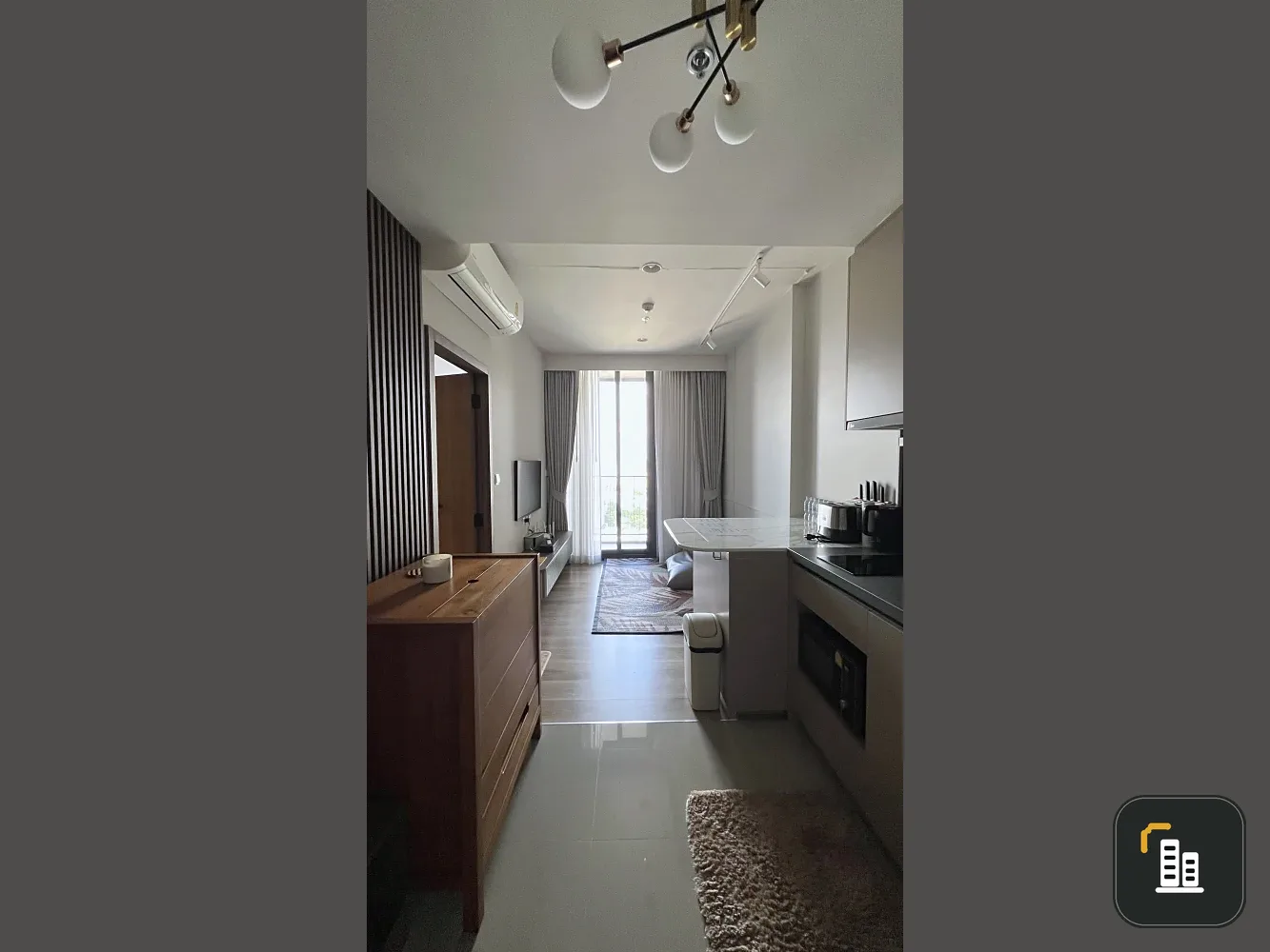 For sale or rent: Oka Haus, high floor unit, beautifully decorated and fully furnished (ready to move in).