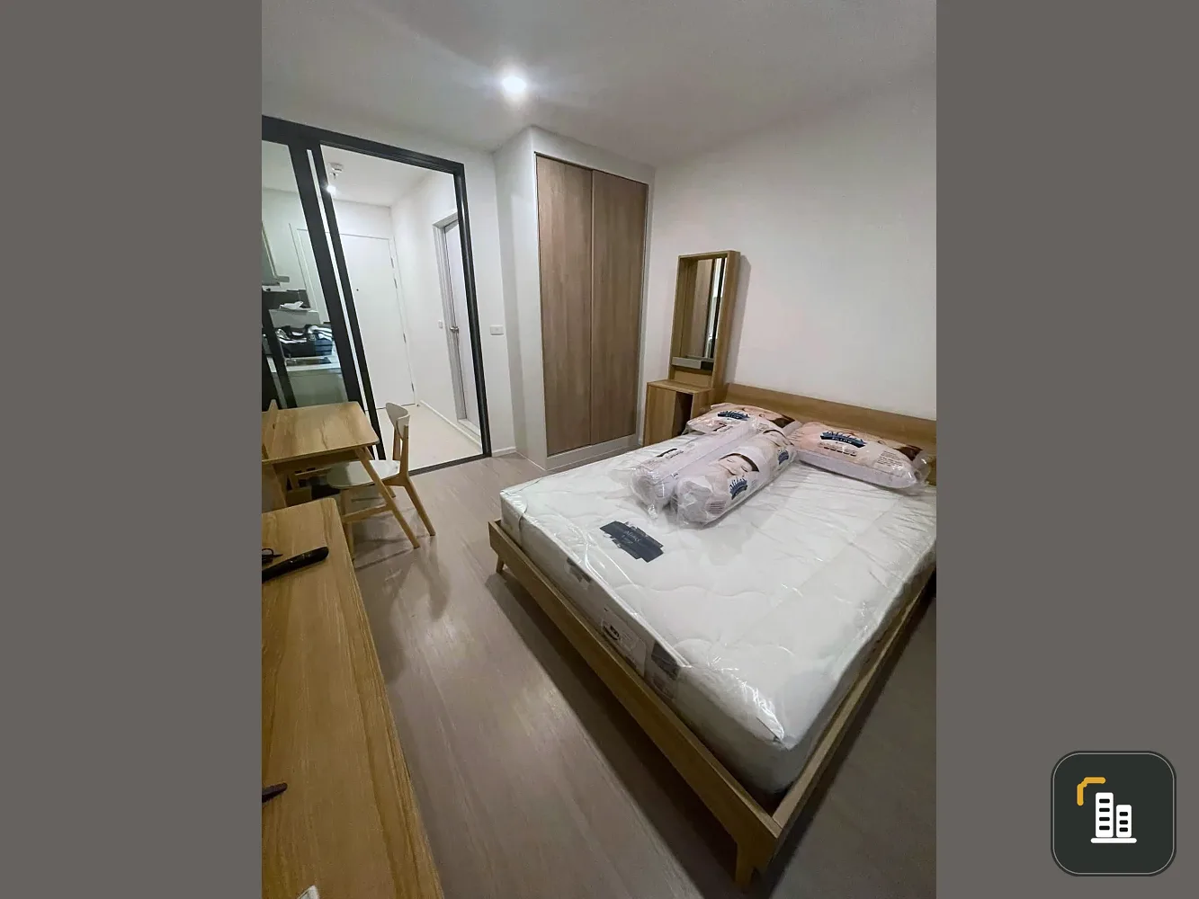 Condo for rent, Denim Chatuchak, Studio room, 7th floor, fully furnished. Book now!