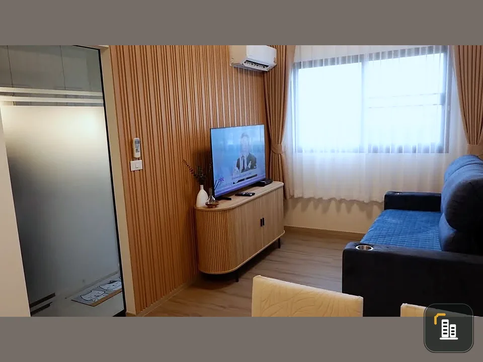 For rent: The Origin Bangkae, 7th floor, garden view, fully furnished, ready to move in. Book now!
