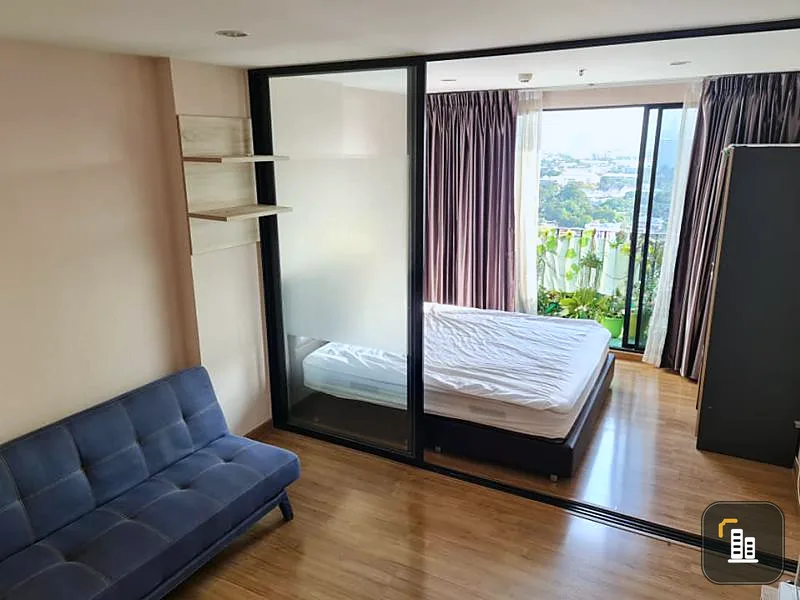 Sale The Tree Interchange, beautiful room, Chao Phraya River view. complete electrical appliances Ready to move in, book now