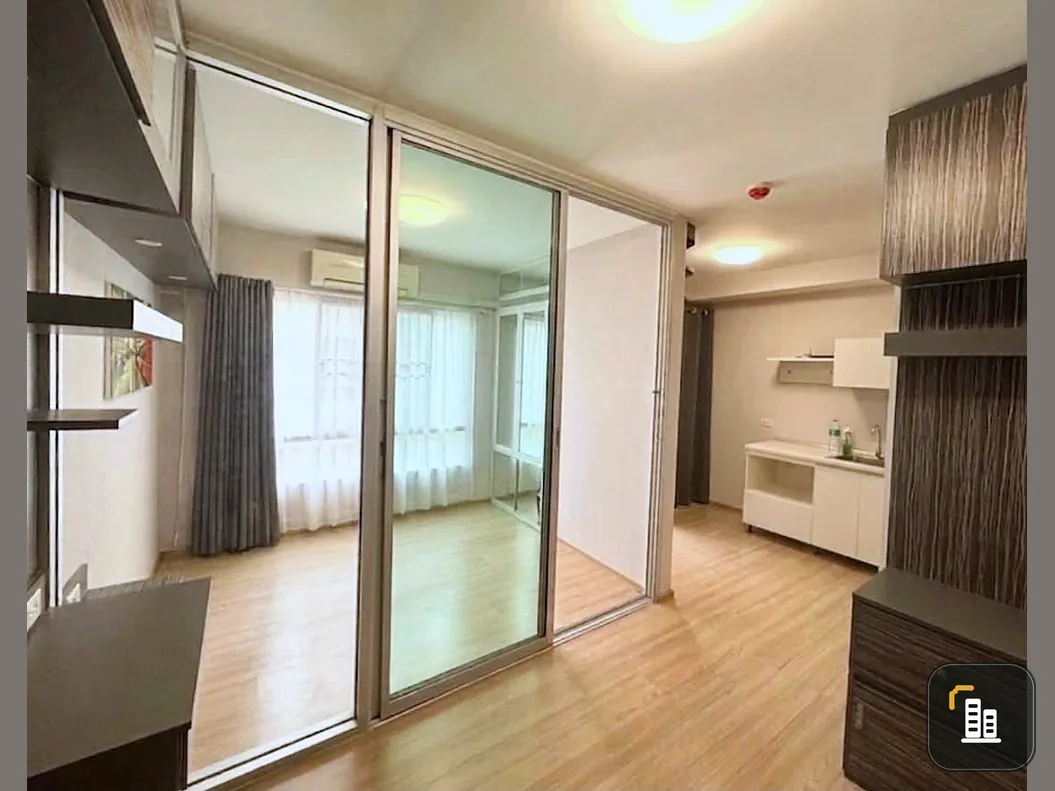Selling Plum Condo Ladprao 101, a lovely unit on the 4th floor with high-quality built-in furniture. Don't just look, reserve it!