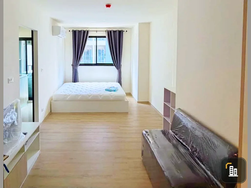 For rent: The Origin Bangkae, studio room, 4th floor, fully furnished. Just bring your suitcase and move in!