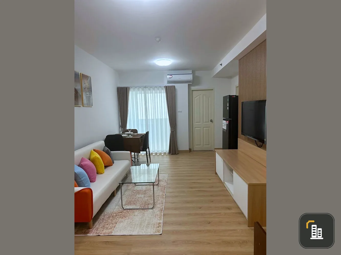 City Home Rattanathibet for sale: 2 bedrooms, 50 sq.m., fully furnished, complete with appliances, ready to move in.