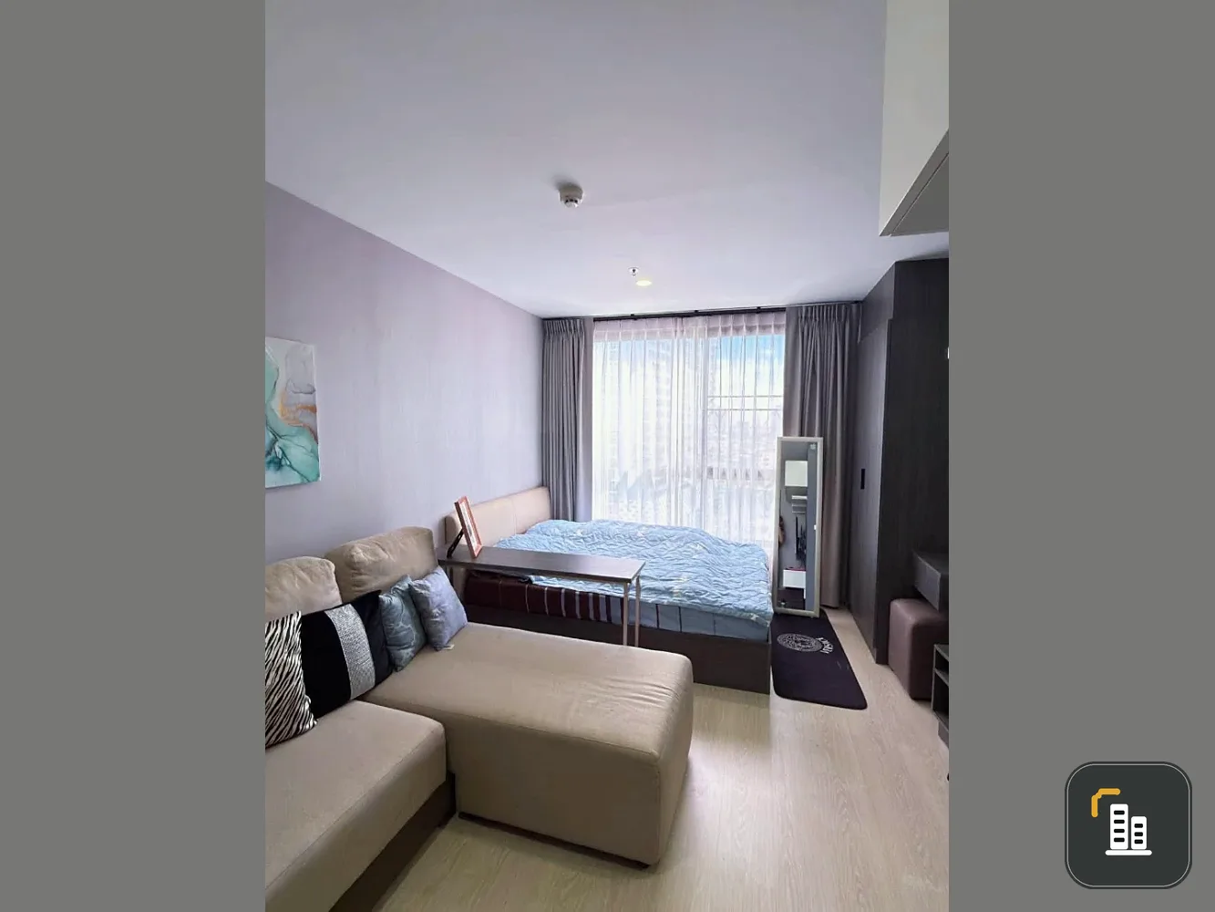Studio room for rent at Elio Del Nest, fully furnished with appliances. Ready to move in!