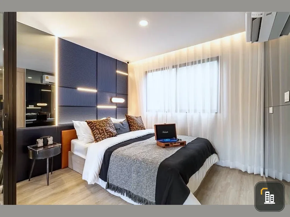 Selling down payment for The Origin Setthabut Station, 3rd floor unit, fully furnished. Book now!