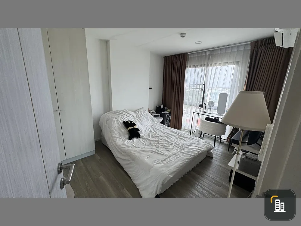 For sale/rent: Kensington Kaset Campus Condo, corner unit, 12A floor, private, unobstructed view, fully furnished, ready to move in.