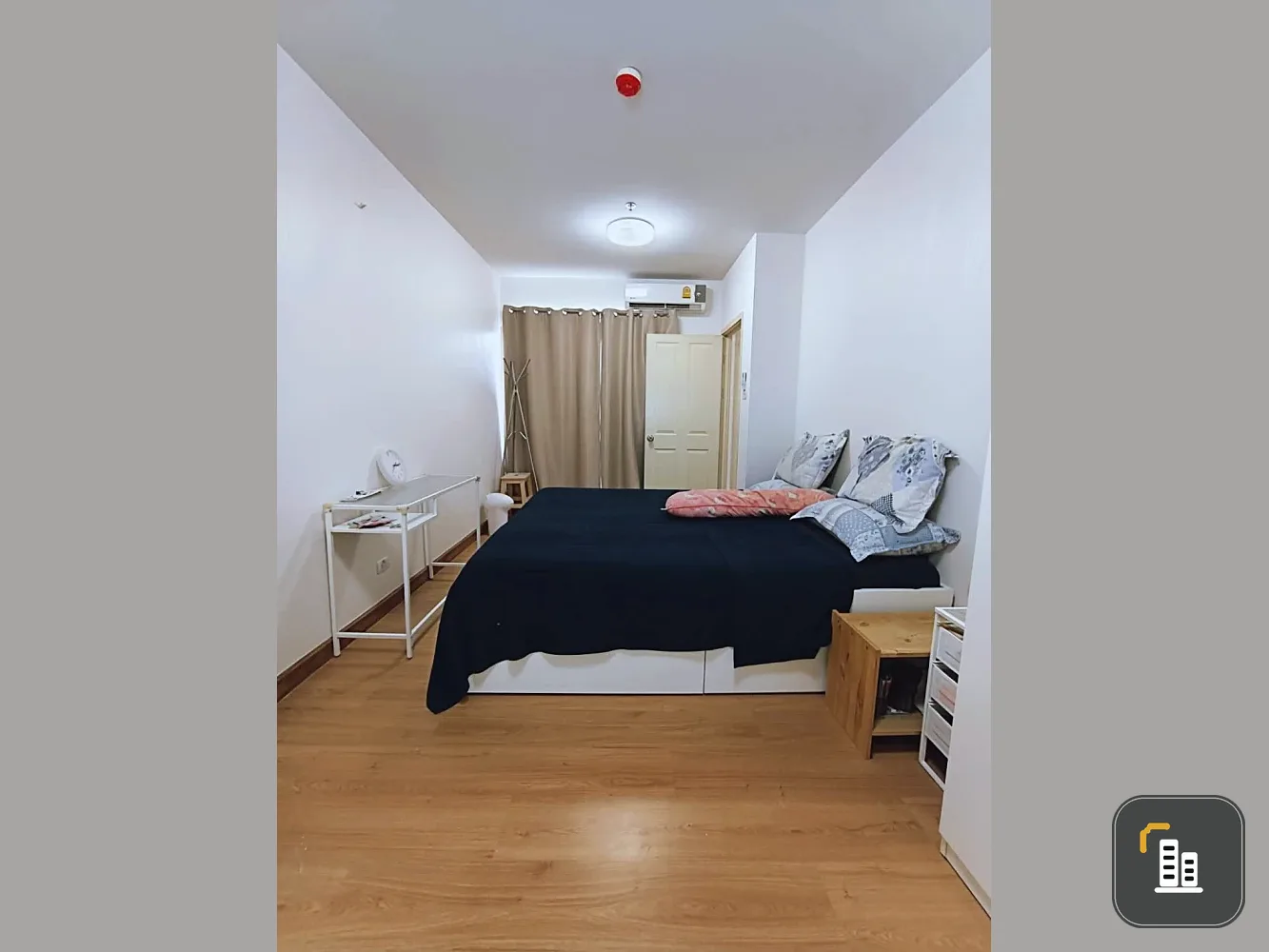 For sale: Supalai City Resort Phra Nangklao – Chao Phraya Station. The unit is in good condition, ideal for those looking for a ready-to-move-in condo