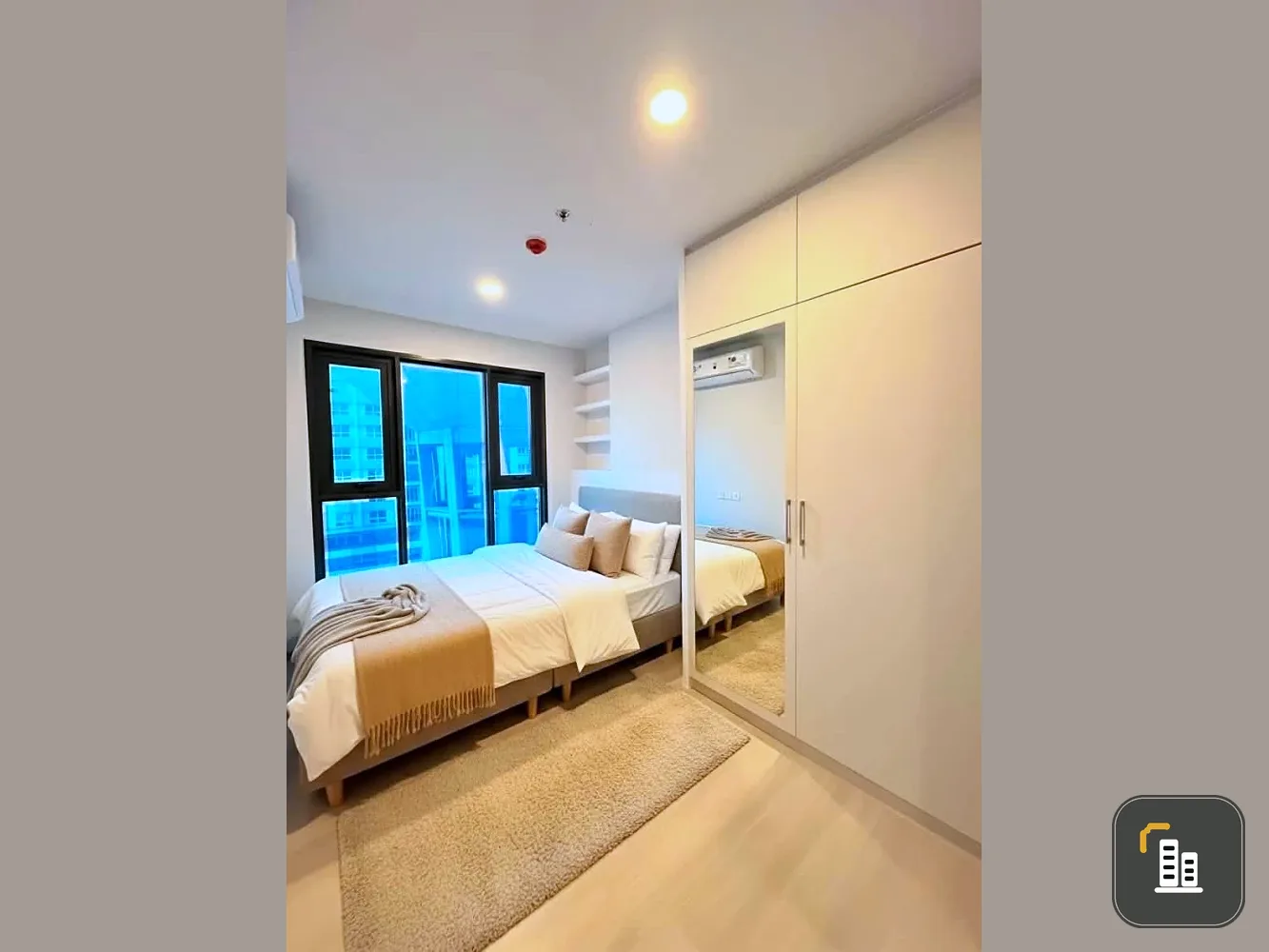 For rent: Aspire Onnut Station, 1 bedroom, 1 bathroom, 7th floor. Fully furnished. Just bring your suitcase and move in!