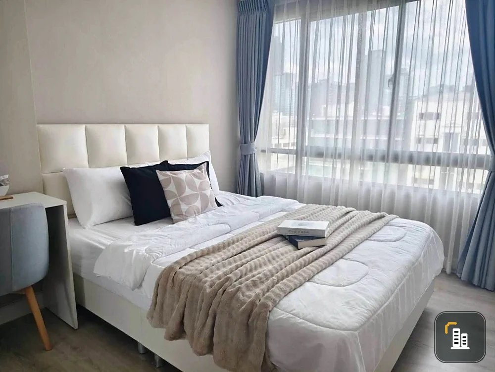For rent: Metro Lux Ratchada, 8th floor, fully furnished. Just bring your suitcase and move in! Book now!