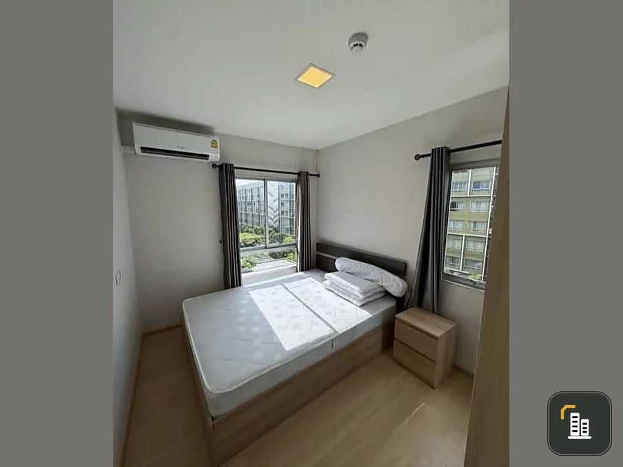 For rent: Plum Condo Rangsit Alive Phase 1, Building C, 6th floor, closest to the entrance/exit. Fully furnished with all appliances. Ready to move in