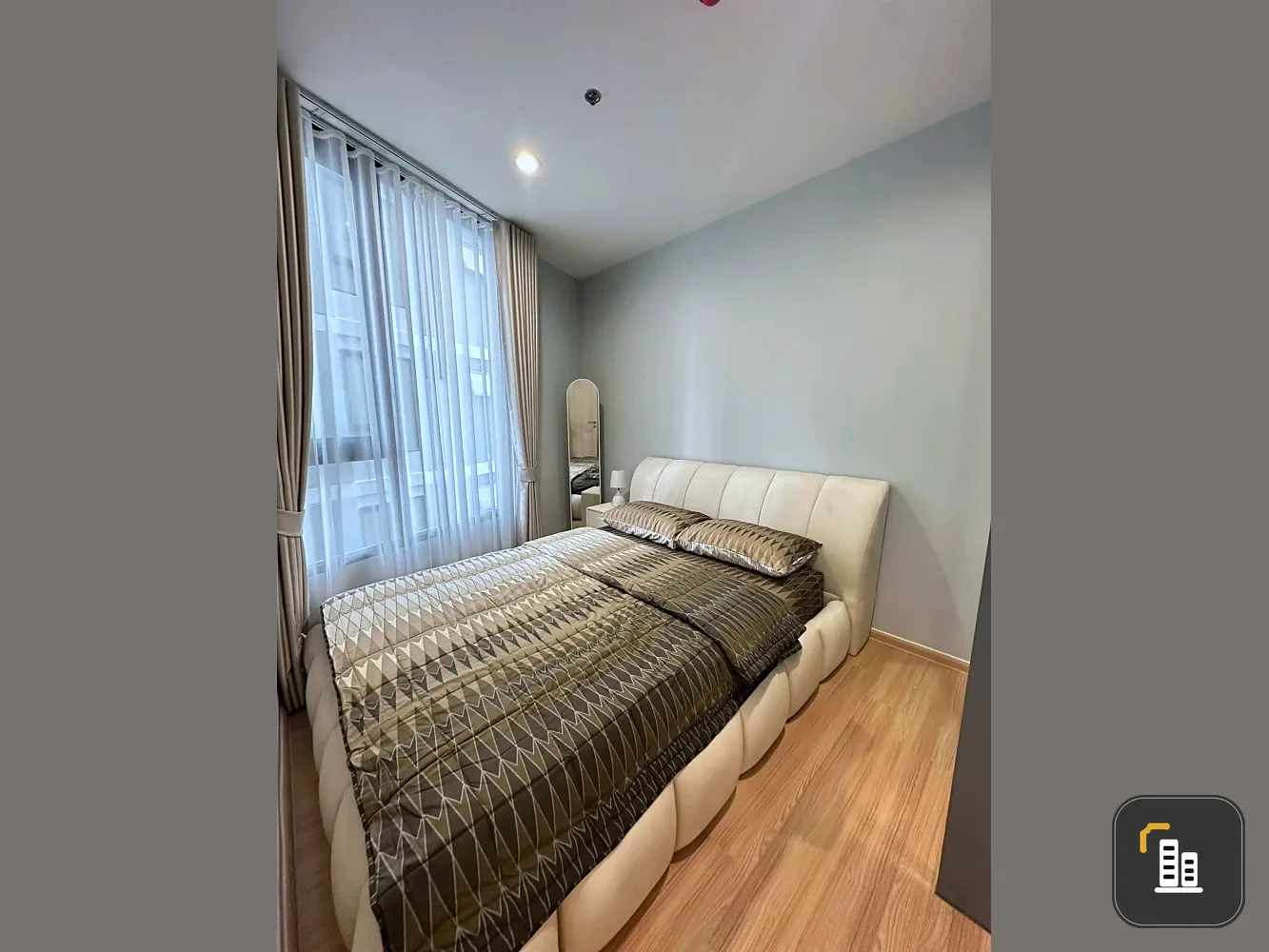 Condo for rent Skyrise Avenue Sukhumwit 64, spacious room. Satisfying usable space Complete amenities. Book now.