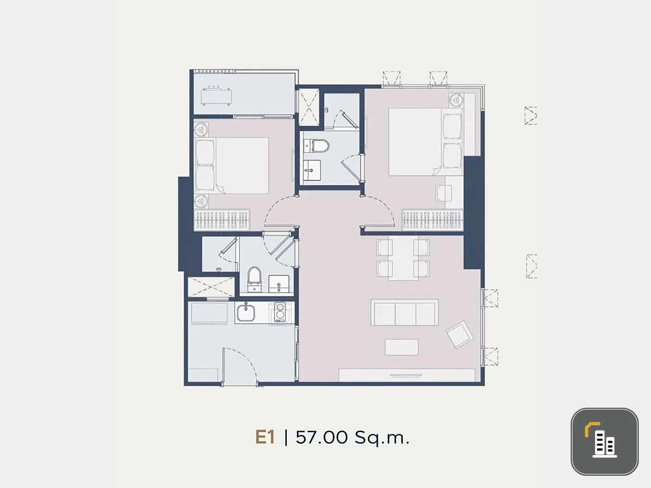 Selling down payment for LIFE Charoennakhon-Sathorn, 14th floor. Excellent location, great project. Book now!