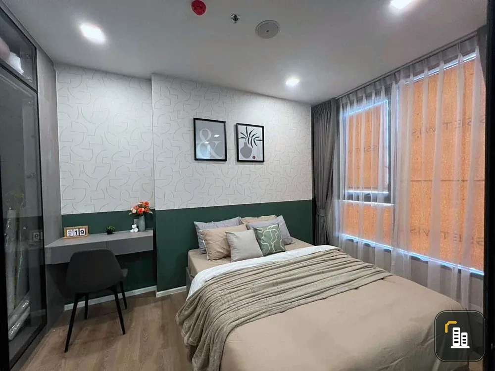 For rent: Modiz Rhyme Ramkhamhaeng. A lovely room, fully furnished. Don't miss out on this great deal!