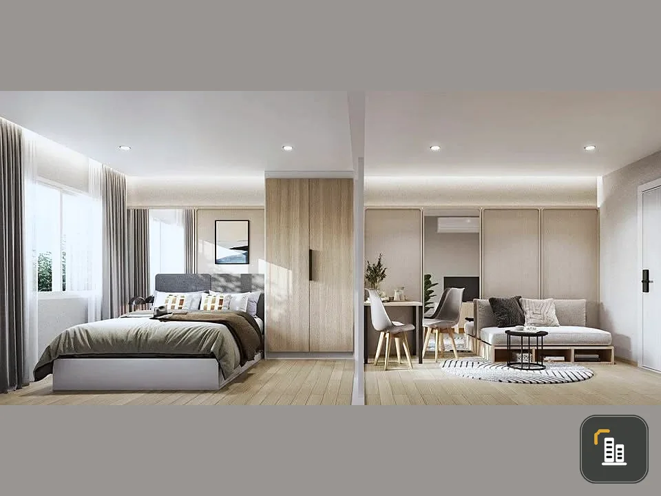 Selling down payment for COZI BTS Saphan Mai, corner unit, private, Building A, 7th floor. Amazing price! Don't miss out!
