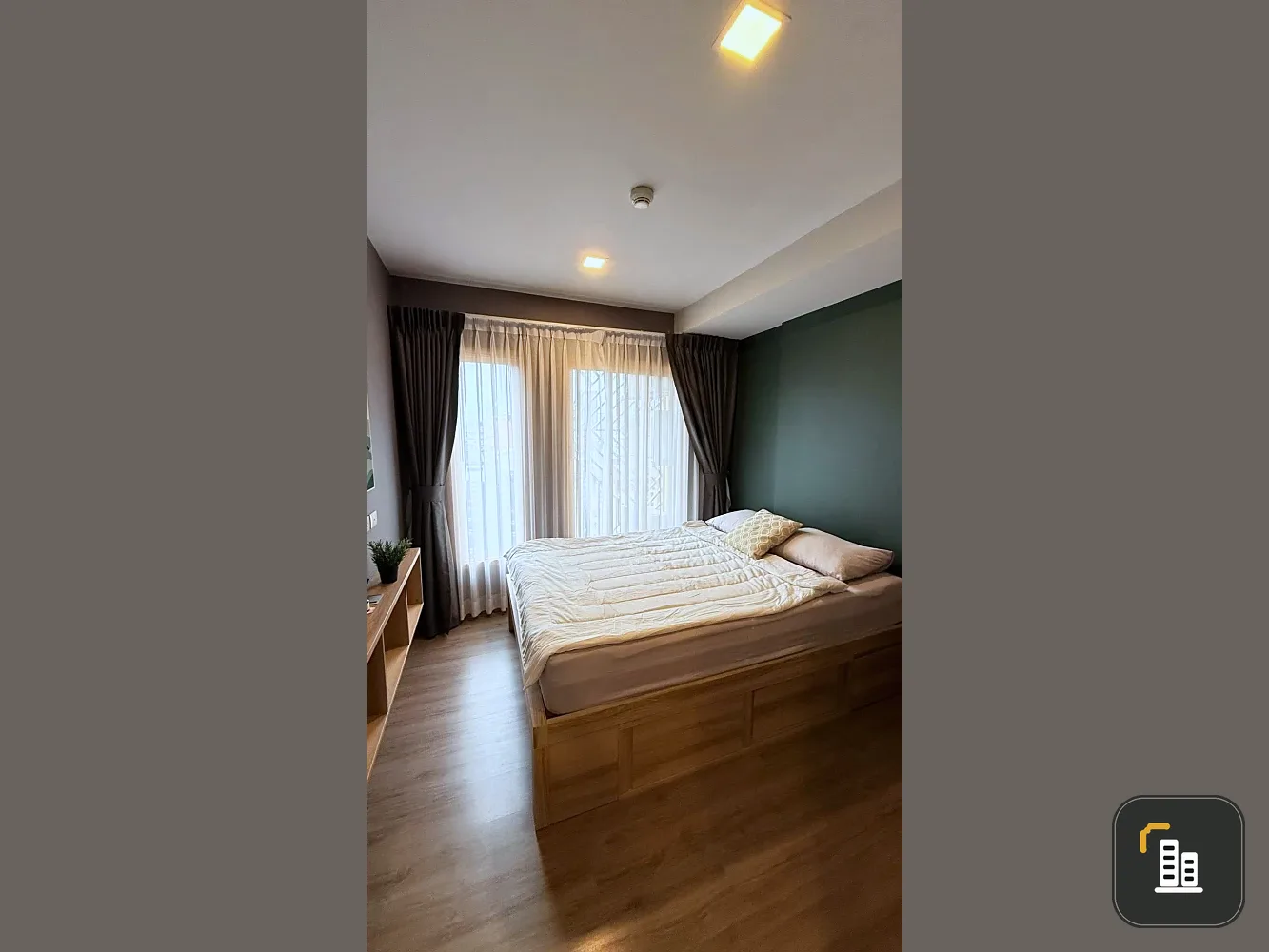 For rent: The Base Sukhumvit 50, 1 Bedroom Plus unit. Fully furnished & equipped with appliances. Just bring your suitcase and move in!