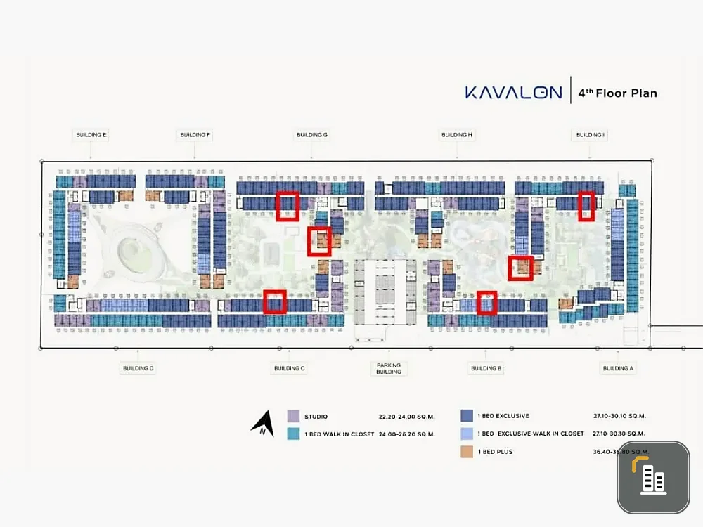 Selling a reservation for a KAVALON unit on the 6th floor. It has a walk-in closet. A great project, very livable. Reserve now!