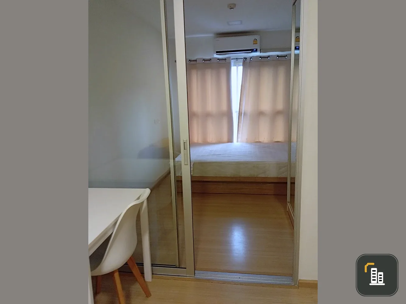 Plum Condo Rangsit Fresh for rent, 7th floor, corner unit, quiet, pool view, fully furnished. Book now!