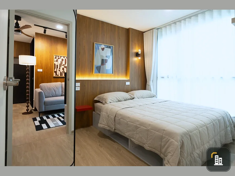 Kave Luminous Bangmod condo for rent, 6th floor, pool view, fully furnished. Book now! Limited time offer!