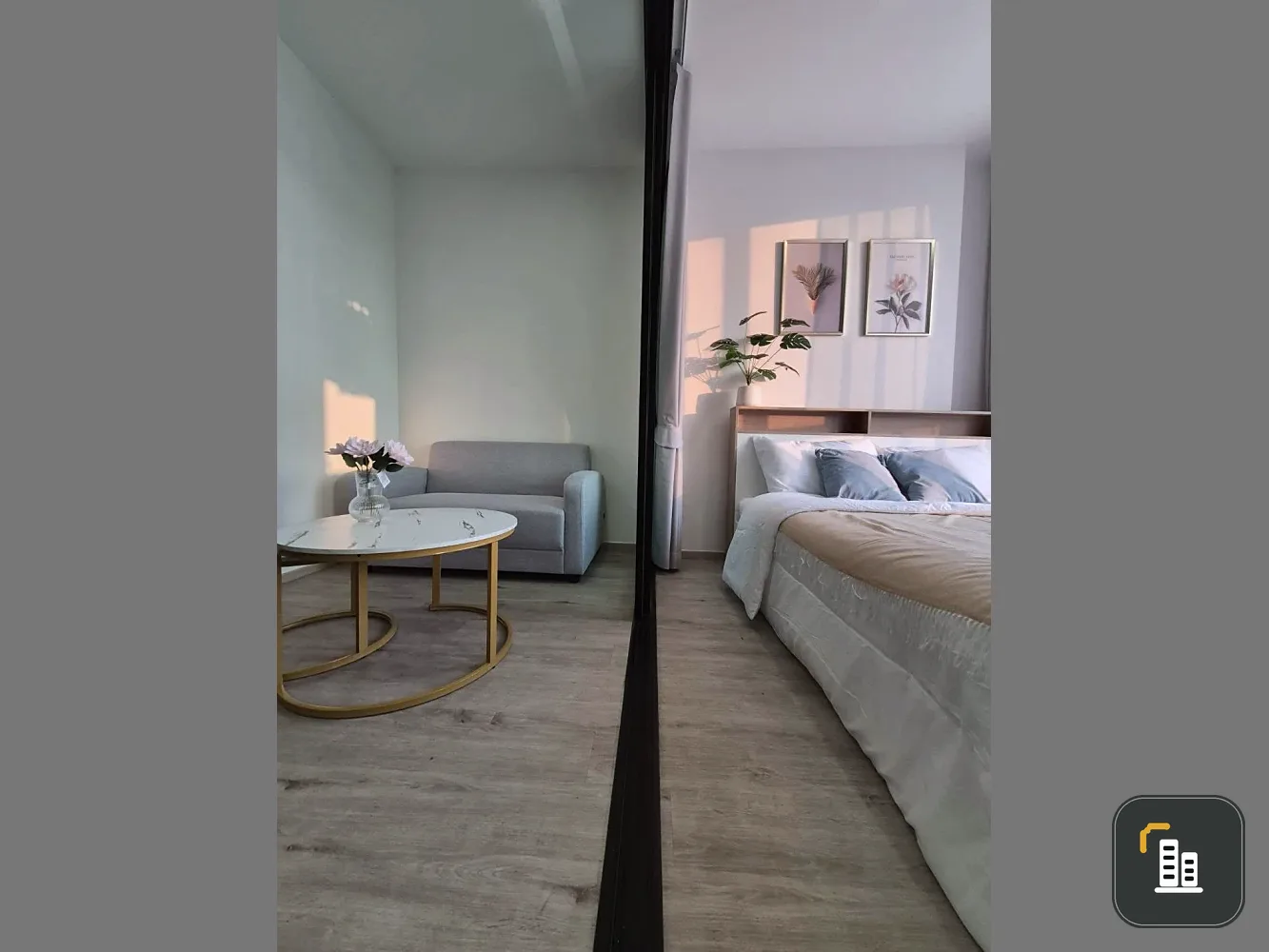 For rent: The Rich Rama 9-Srinakarin. Beautiful view, good ventilation, quiet atmosphere. Fully furnished with appliances. Ready to move in immediatel