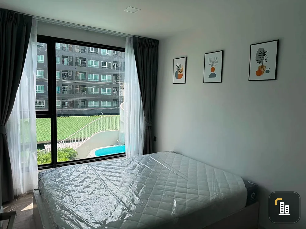 Condo for rent at KAVE SEED Kaset. Ready to move in, fully furnished, great value. Book now!