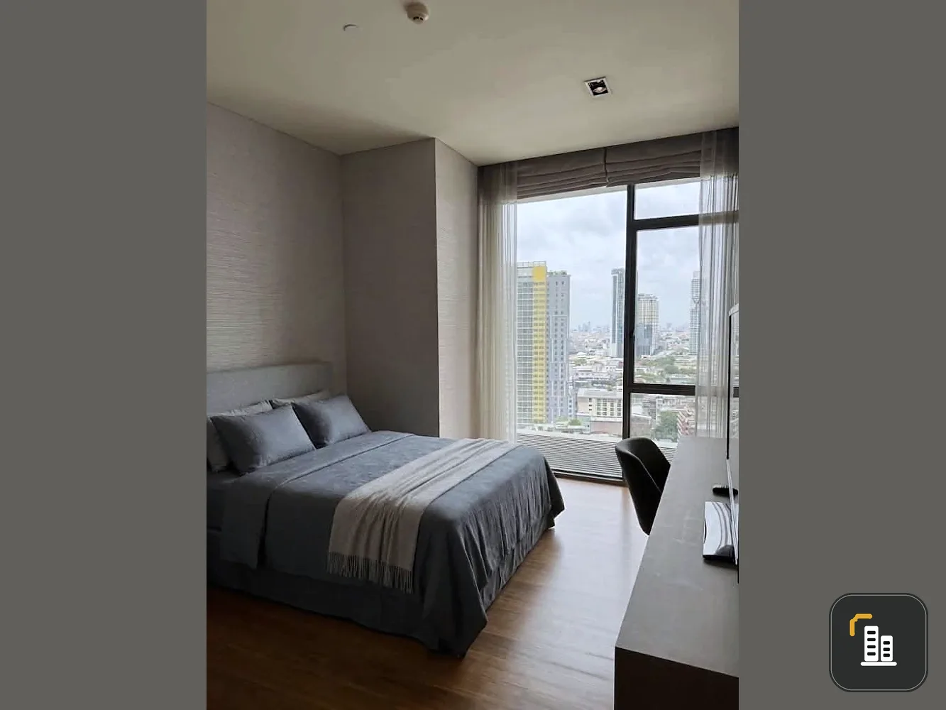 For rent: The Sukhothai Residences, an exclusive duplex on the 19th floor in one of the quietest luxury locations in the Sathorn area. Private elevato